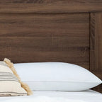 Letto a piattaforma classico in legno