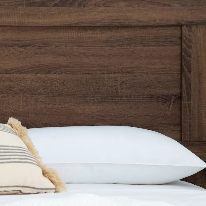 Letto a piattaforma classico in legno