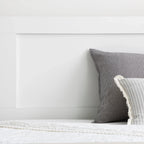Letto a piattaforma classico in legno