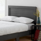 Letto a piattaforma classico in legno