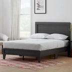 Letto a piattaforma classico in legno