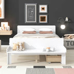 Letto matrimoniale con panca sul fondo, 2 cassetti