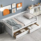 Divano letto con due cassetti contenitore