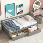 Divano letto con due cassetti contenitore