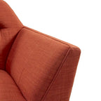 PoltronaSedia moderna con braccioli, per soggiorno, camera da letto, studio, poltrone comode per la lettura