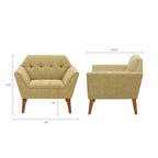 PoltronaSedia moderna con braccioli, per soggiorno, camera da letto, studio, poltrone comode per la lettura
