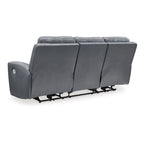 Divano reclinabile Mindanao Steel Power - 226 L x 107 P x 109 A cm