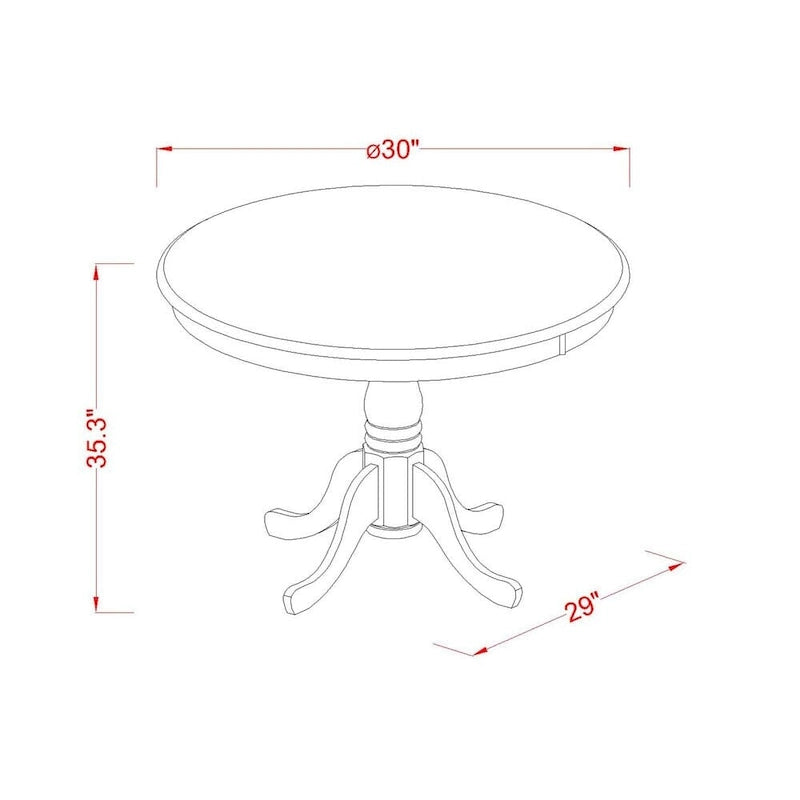 Set da Pranzo di 3 Pezzi Contenente un Tavolo Rotondo e 2 Sedie da Cucina, Rovere (Opzioni di Seduta)