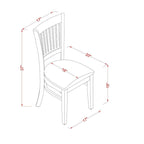 Set da Pranzo di 3 Pezzi Contenente un Tavolo Rotondo e 2 Sedie da Cucina, Rovere (Opzioni di Seduta)