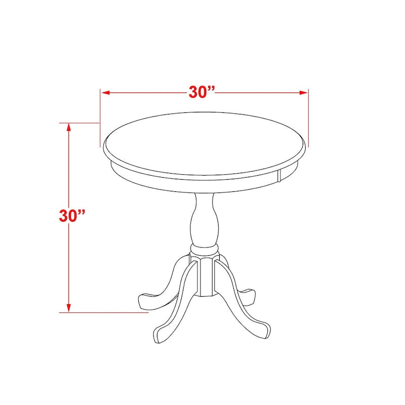 Set da Pranzo di 3 Pezzi Contenente un Tavolo Rotondo e 2 Sedie da Cucina, Rovere (Opzioni di Seduta)