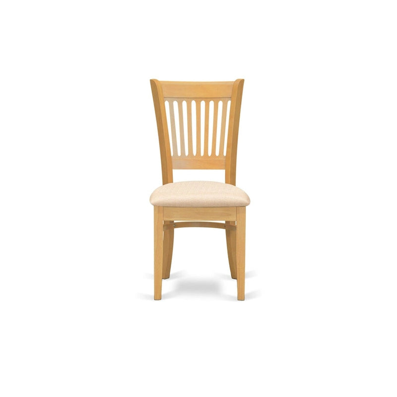 Set da Pranzo di 3 Pezzi Contenente un Tavolo Rotondo e 2 Sedie da Cucina, Rovere (Opzioni di Seduta)