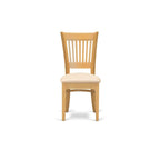 Set da Pranzo di 3 Pezzi Contenente un Tavolo Rotondo e 2 Sedie da Cucina, Rovere (Opzioni di Seduta)