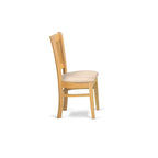 Set da Pranzo di 3 Pezzi Contenente un Tavolo Rotondo e 2 Sedie da Cucina, Rovere (Opzioni di Seduta)