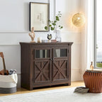 Large Buffet Sideboard Cabinet Bar Wine Cabinet
