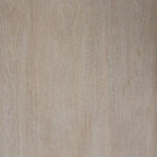 Credenza a 9 cassetti impiallacciata in abete grigio con base in metallo dorato
