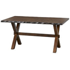 Set da pranzo Mandeville 5 pezzi in legno massello