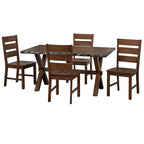 Set da pranzo Mandeville 5 pezzi in legno massello