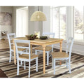 Tavolo da pranzo in legno massello 30 x 48 con 4 sedie